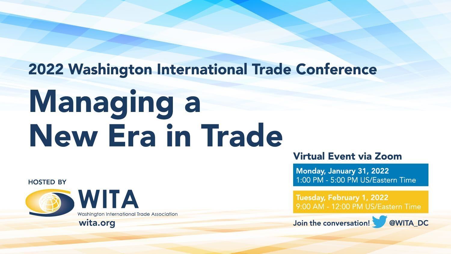 2022 Washington International Trade Conference WITA