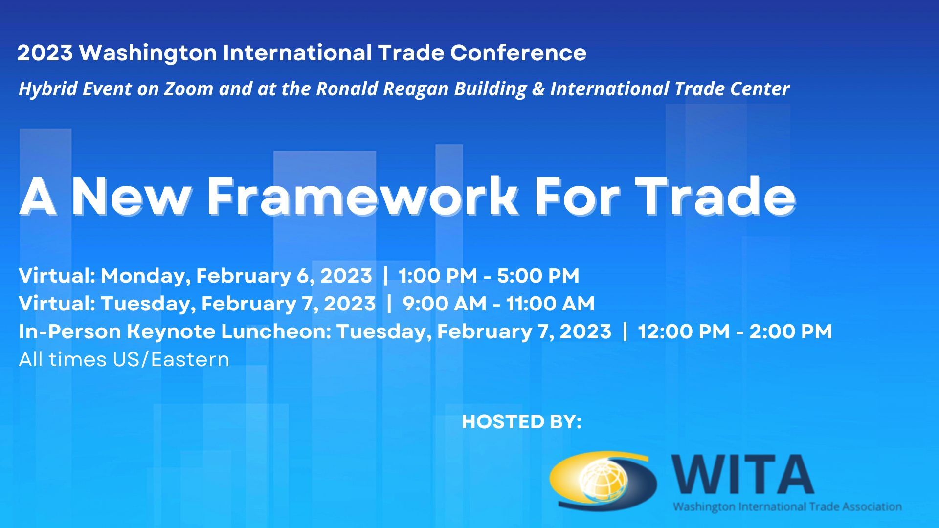 Washington International Trade Conference Sponsorship Opportunities