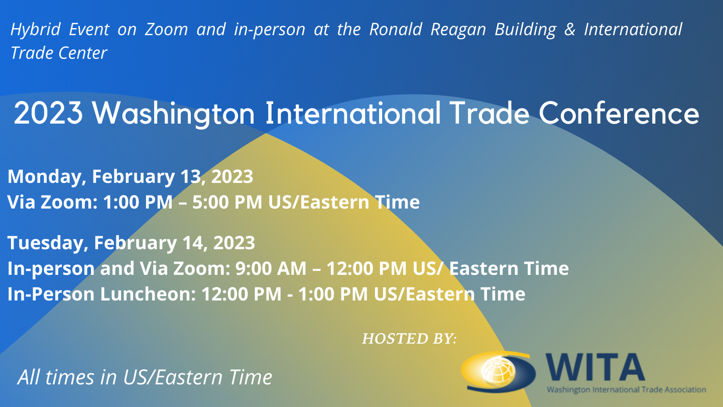 2023 Washington International Trade Conference Recap WITA