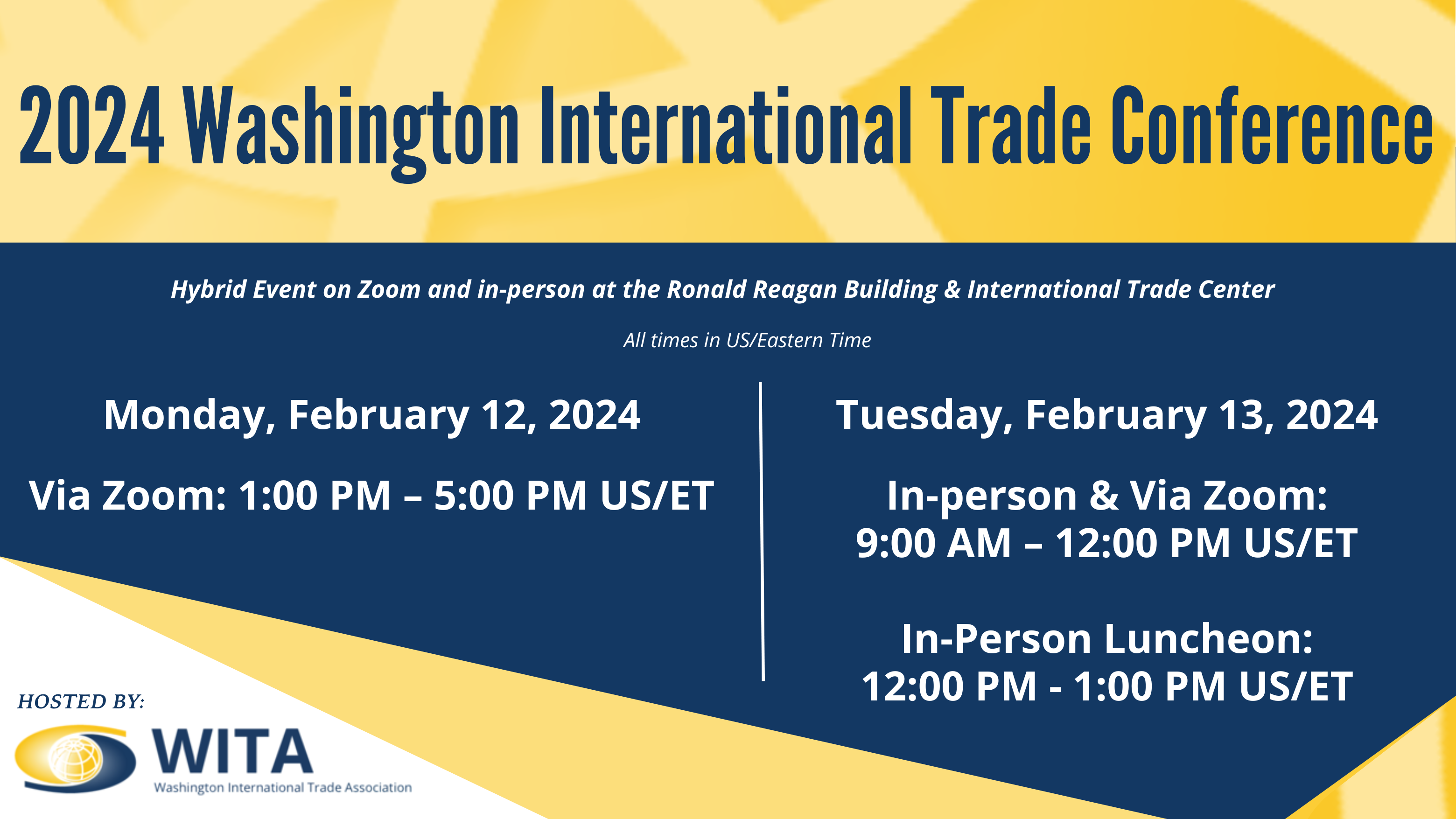 2024 Washington International Trade Conference WITA